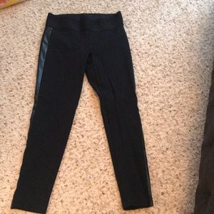 Loft tuxedo leggings